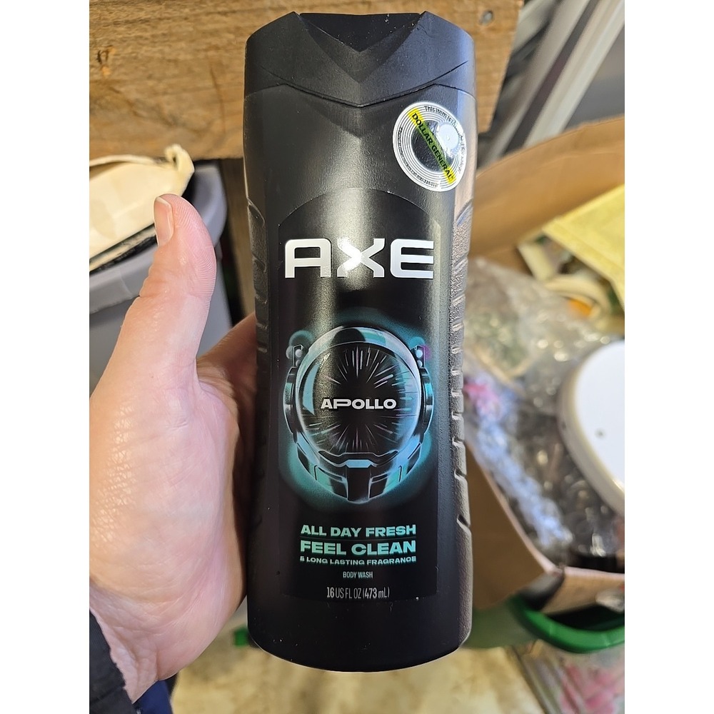Axe Apollo All Day Fresh Feel Clean & Long Lasting Fragrance Body Wash 16 Fl Oz